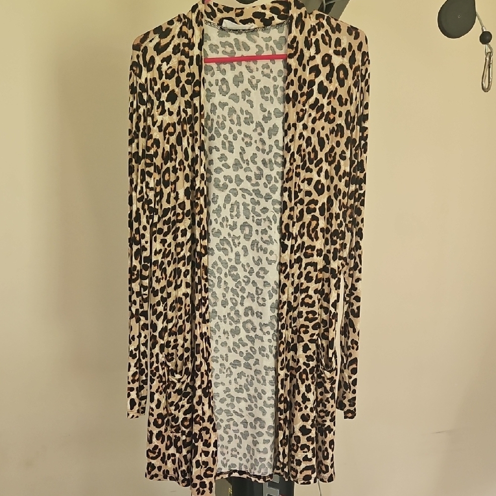 #3497 Zenana Outfitters Brown and Black Jacket with Sleek Design